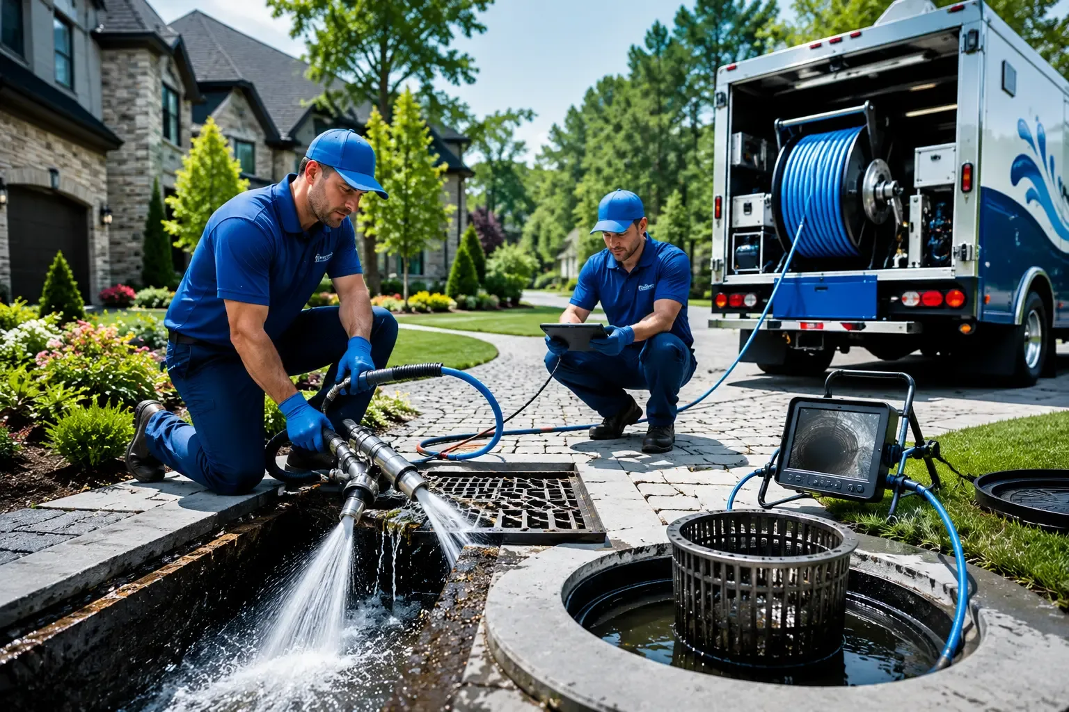 Local outdoor drain cleaning professionals in Melville, LA