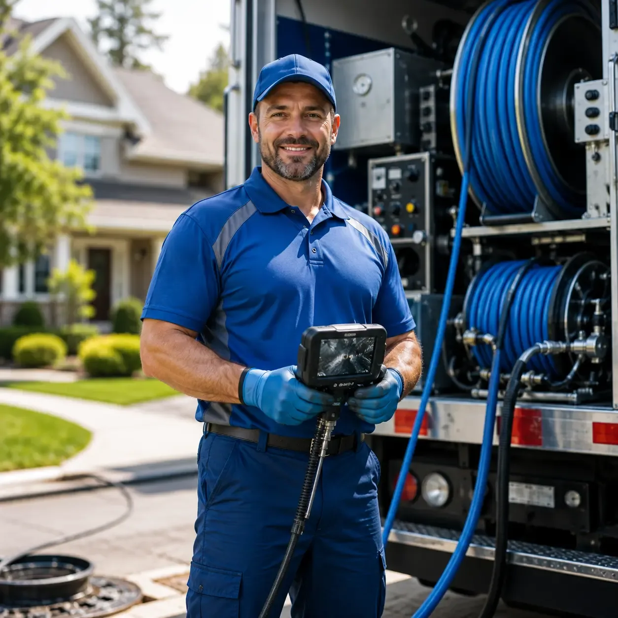 Local outdoor drain cleaning specialists in Melville, LA